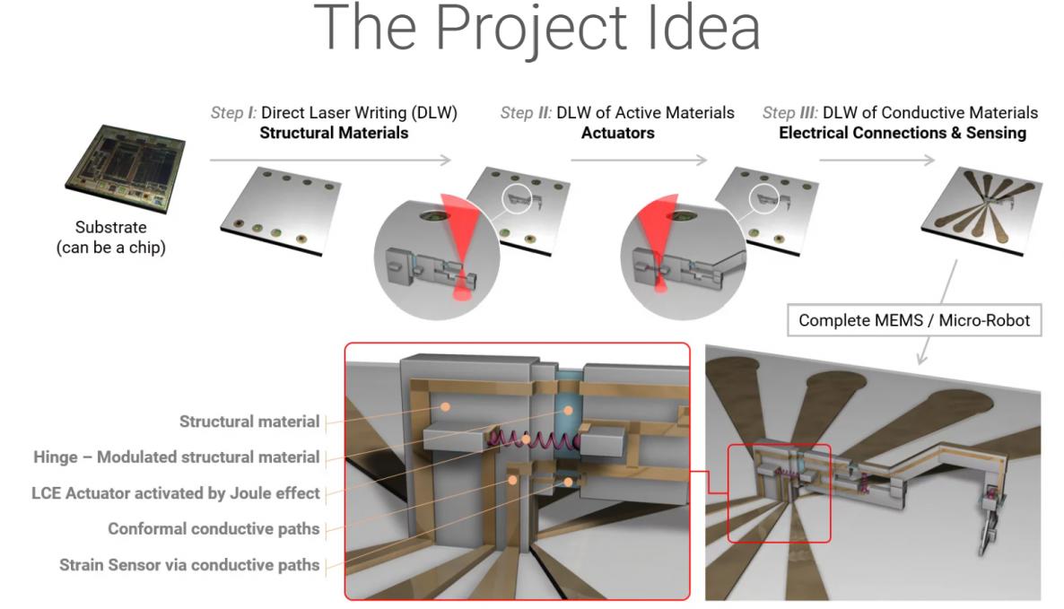 5D nanoprinting project idea