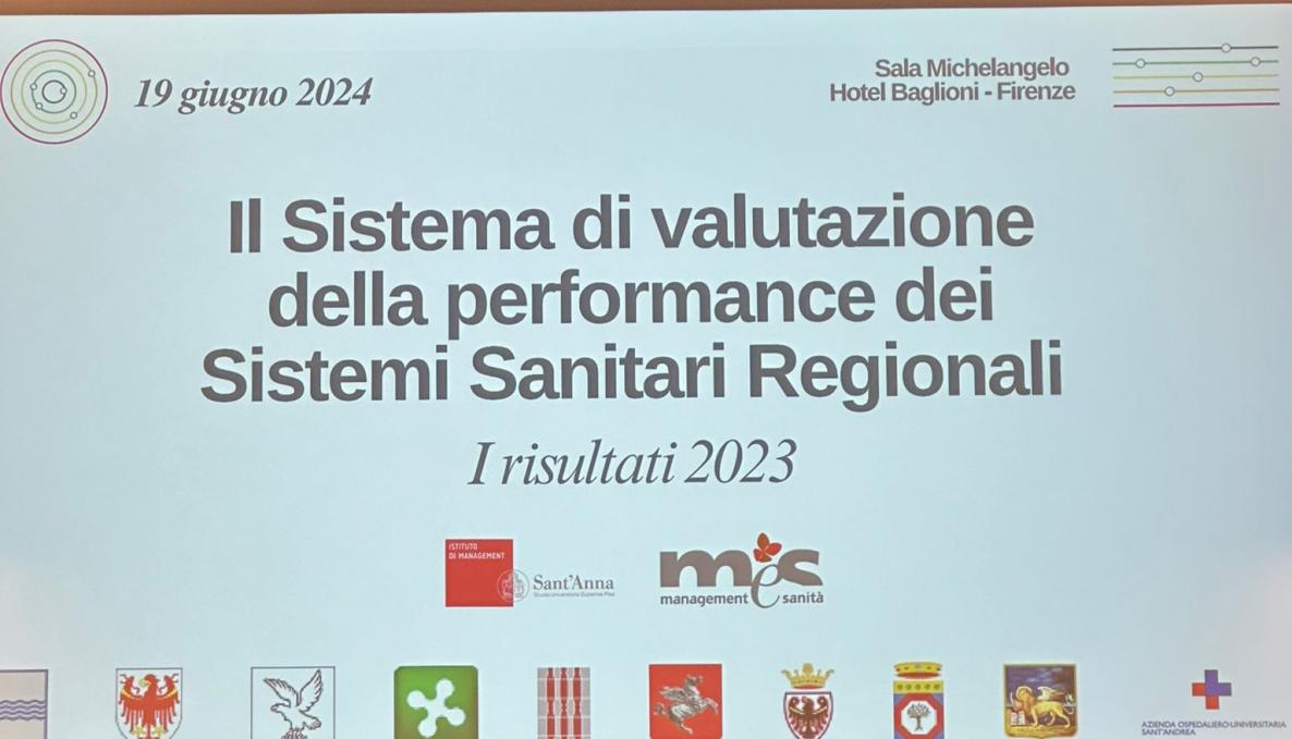 Sanità, i risultati della performance 2023 del Network delle Regioni italiane, coordinato dal Laboratorio Management e Sanità (MeS) del Sant’Anna